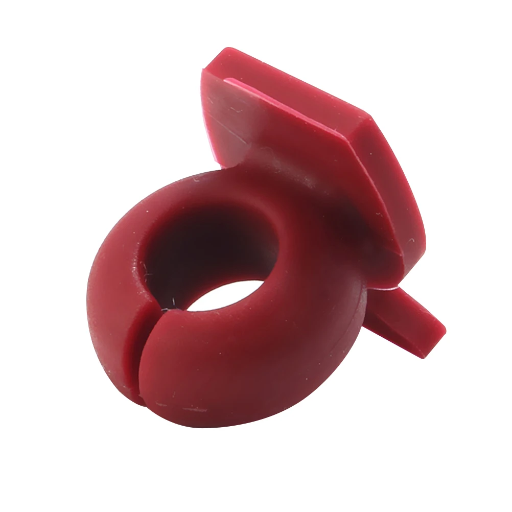

8pcs Glass Label Silicone Cup Identification Charms Kitchen Bar Tools Reusable Easy Clean Party Favors Glass