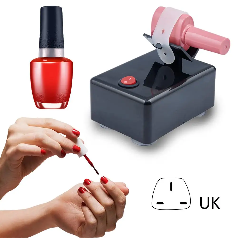 NEW High-end Electric Nail Polish Shaker Tattoo Ink Pigment Shaking Mixer UV Nail Gel Paint Liquid Anti-Caking Shaking Machine