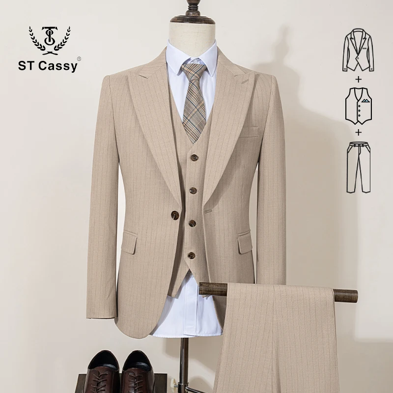 khaki 3 pcs set
