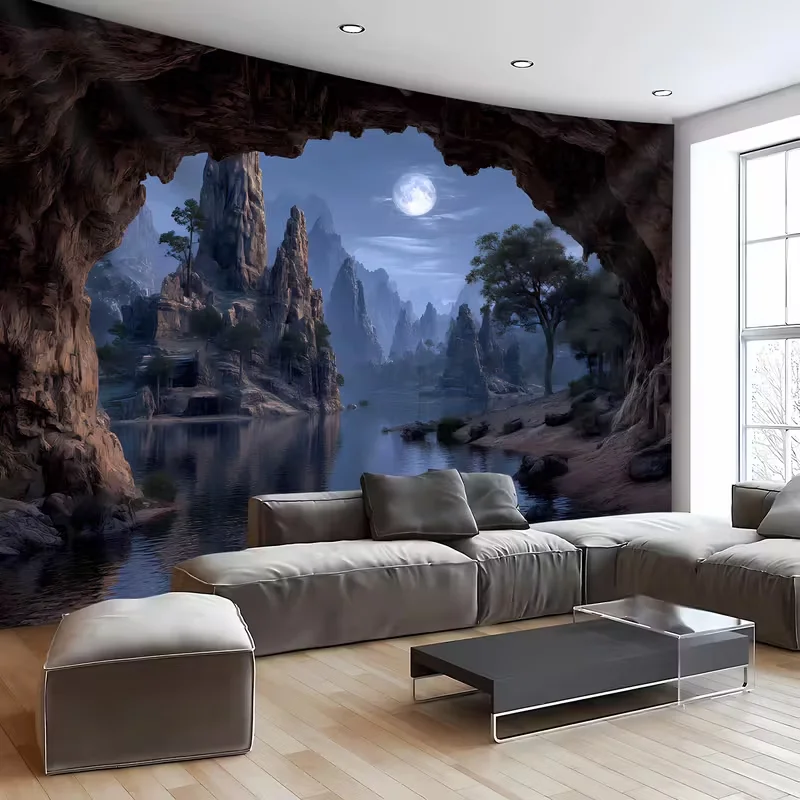 1 pièce Tapisserie à impressio - 3D Printing Wall avis et prix