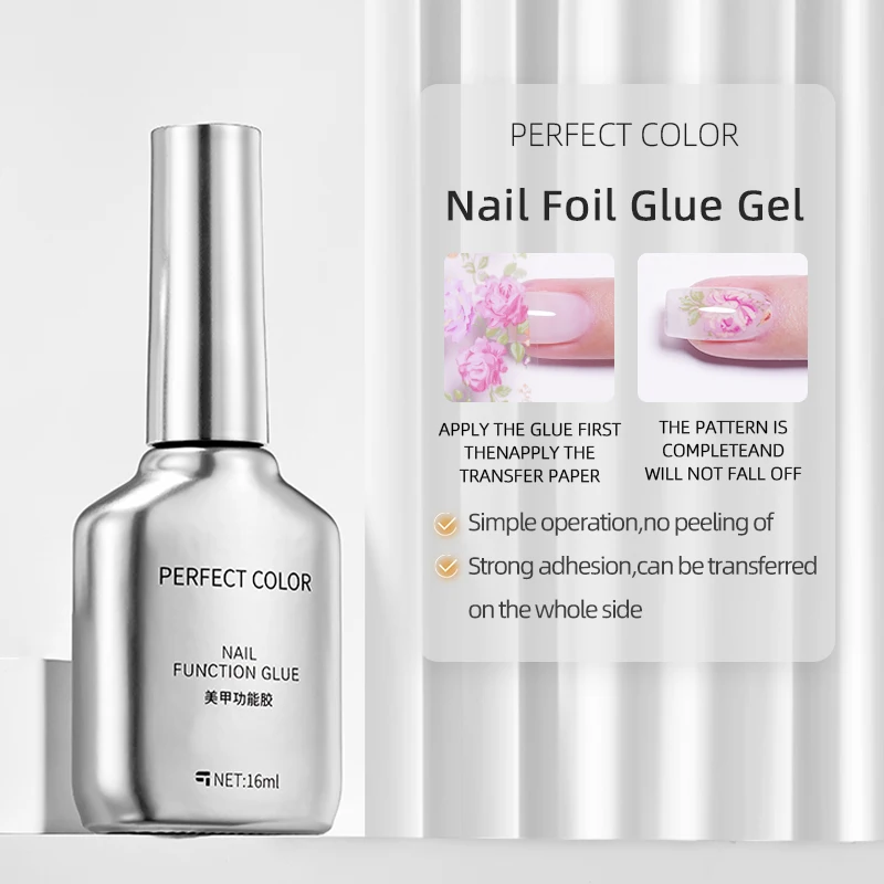 PERFEKTE FARBE, 16 ml, kein abwischbares Gel-Decklack- und Grundlack-Set – glänzende Oberfläche und langlebig, Soak Off LED-Nagellampe, Gel-Basislack – Detail 14
