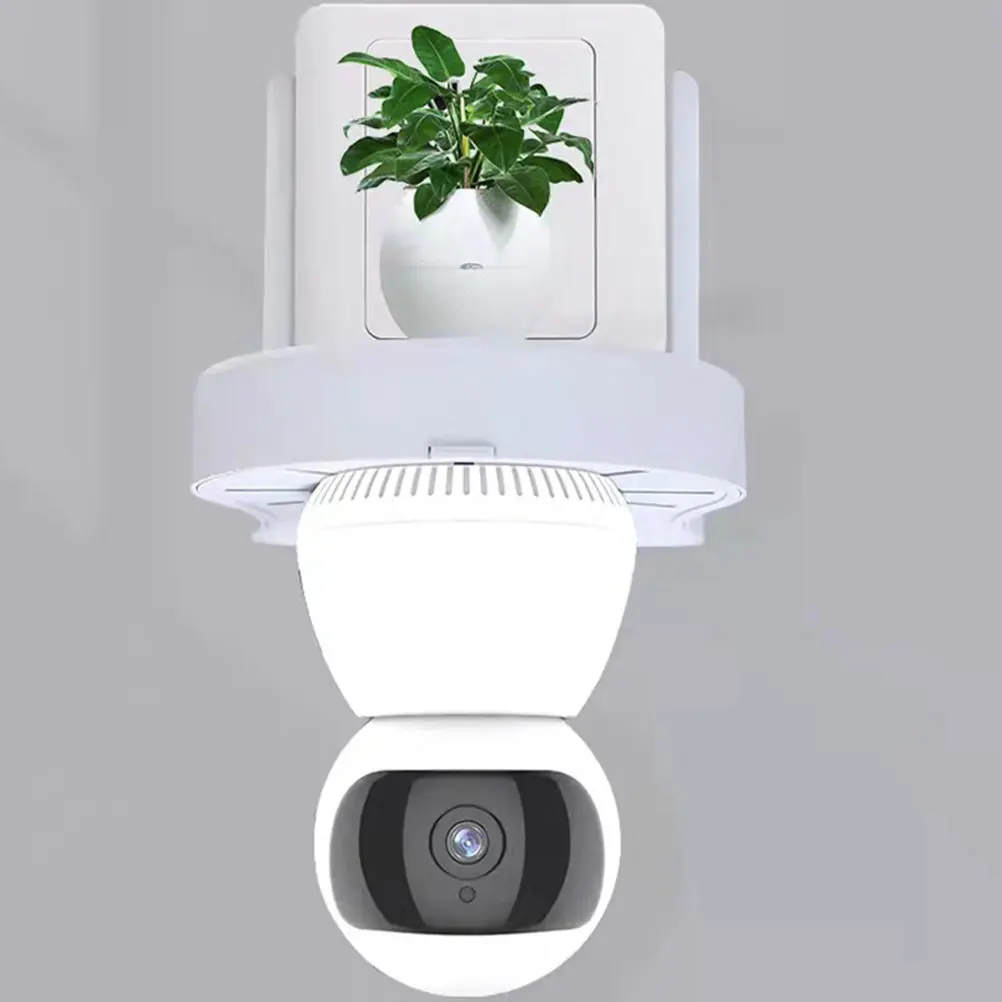 1Set Universal Security Camera Wall Mount Bracket Strong Sturdy Plastic Mounting Stand for Cctv Cameras Quick Installation Rack