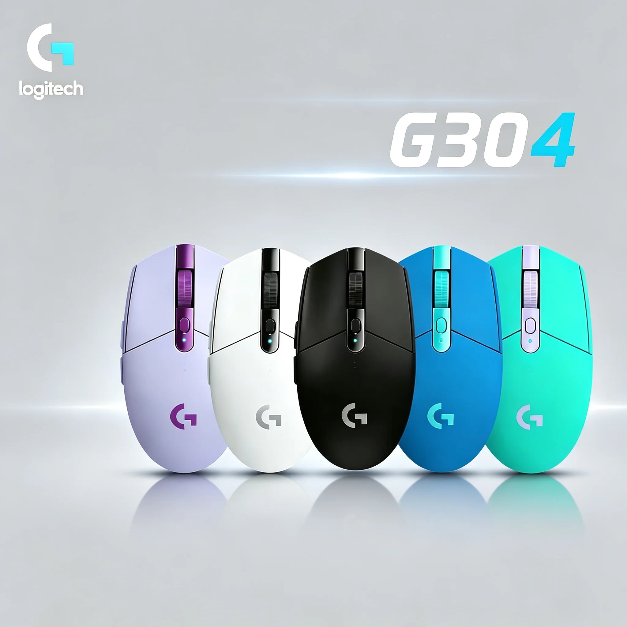 Reliable Logitech G304 Wireless Optical Mice Low Power Consumption Compact Portable Gaming Mouse For Laptop Desktop