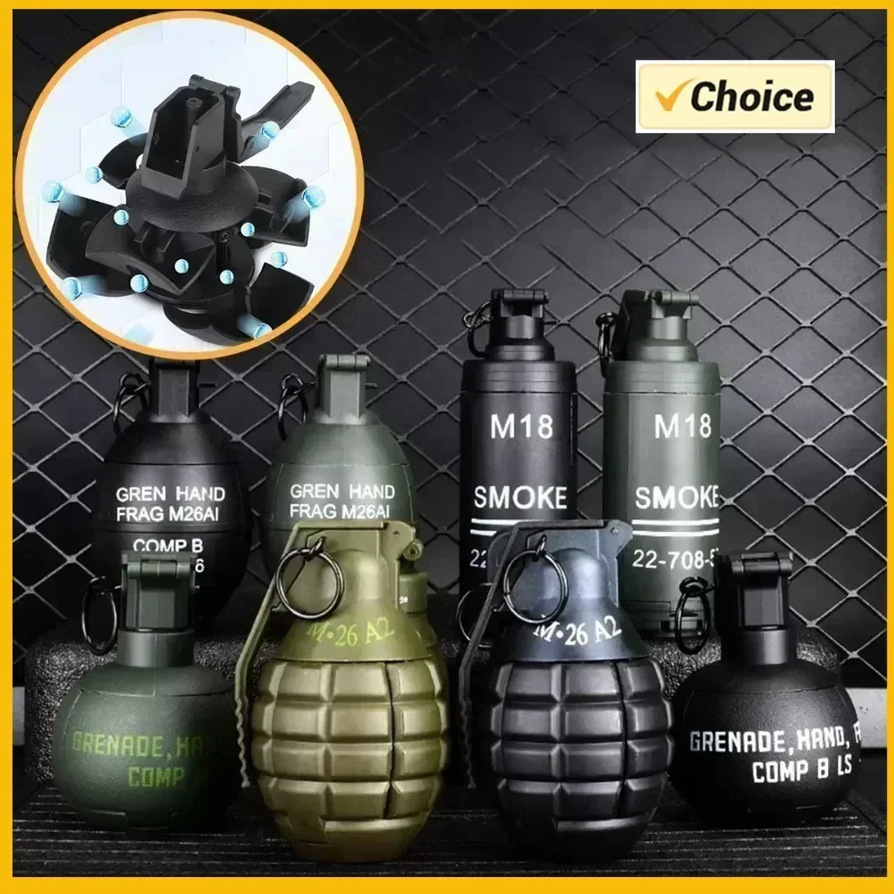 

26Grenade игрушка гелевый шарик пусковая установка для взрыва воды повторное использование биimulation детская игрушка Cs нейлоновый материал для 6 мм-8 мм на открытом воздухе