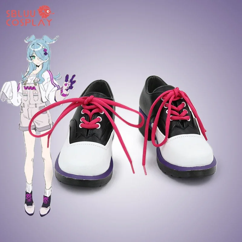 SBluuCosplay Vtuber Nijisanji LazuLight Elira Pendora Cosplay Shoes Custom Made Boots