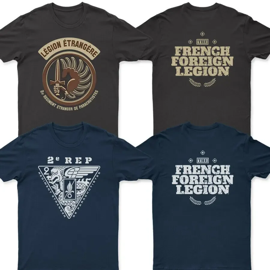 Légion Etrangère French Foreign Legion T-Shirt 100% Cotton O-Neck Summer Short Sleeve Casual Mens T-shirt Size S-3XL