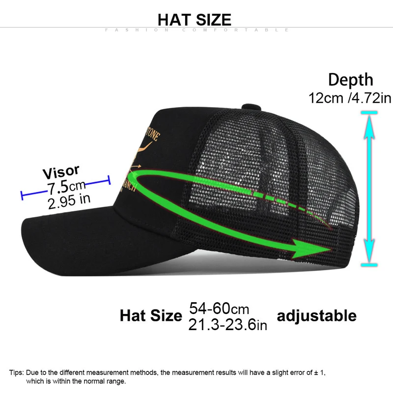 Mode Streetwear Baseball Cap Casual Snapback Hip Hop Hut Frühling und Sommer Outdoor Mesh Trucker Hüte – Detail 2