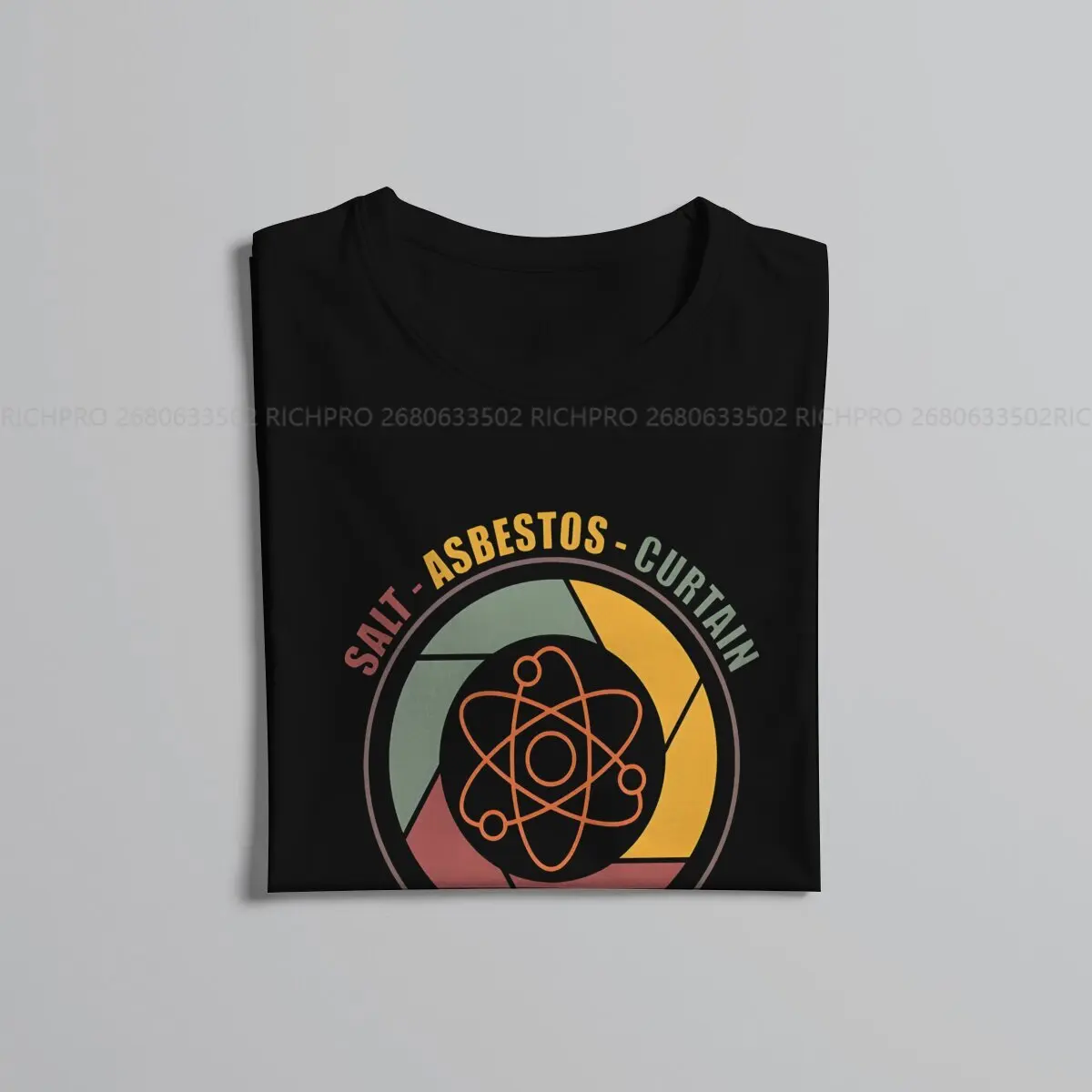 Portal Aperture Science Laboratories Unique TShirt Half Life Game Leisure Polyester T Shirt Newest T-shirt For Men Women