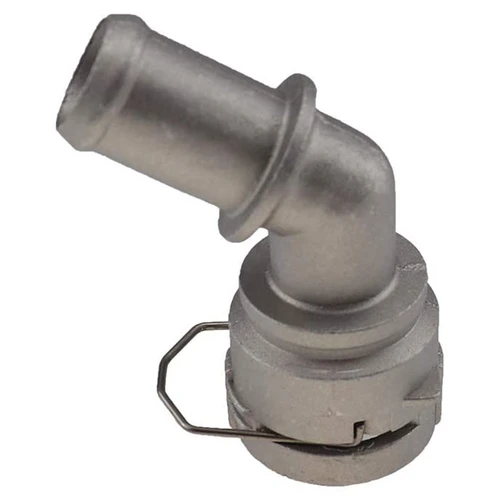Imagen 2 del producto 1 Juego de conector rápido de aluminio, brida de refrigerante de refrigeración, tubo acoplador de manguera para-TT Passat Touran 1J0122291D 3B0122291B
