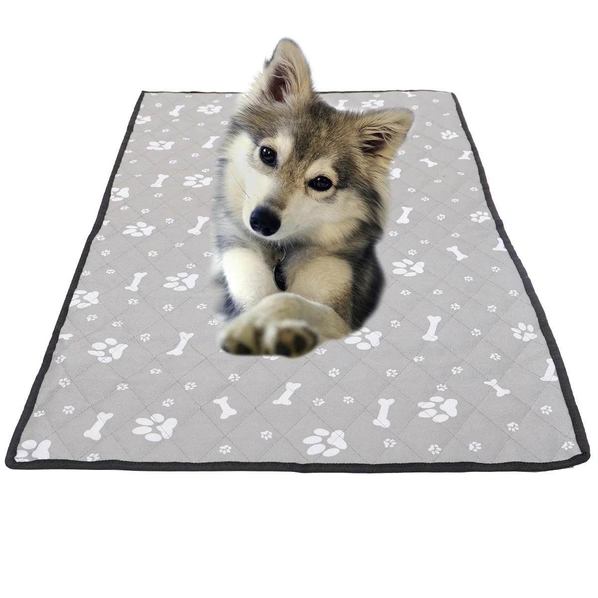

Breathable Pet Car Mat Dog Car Pad Machine Washable Easy to Dry Non Slip Surface Perfect for St Cars Grey Color