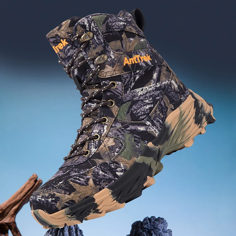 Men New Tactical Boots Breathable Ankle Waterproof Ultrallight Male Lace Up High Quality Army Boots Anti-Slip Work Desert Boots