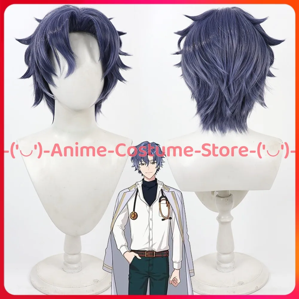 

Парик для косплея «Онук Маге» Фигаро, персонаж игры в стиле аниме, карнавальный костюм на Хэллоуин, парики, термостойкие синтетические волосы