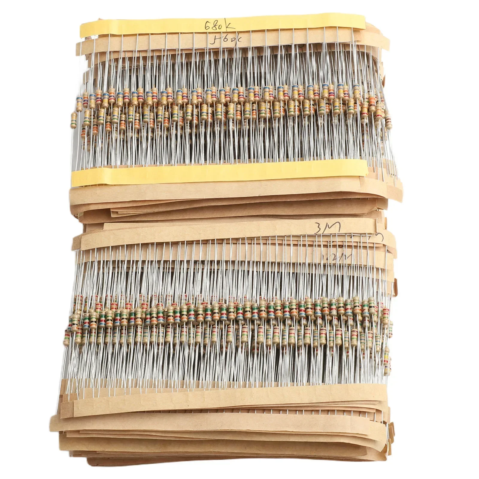 3120pcs 14W 5% For Precision Carbon Film Resistor Set for Electronics Reliable Performance in Various Applications