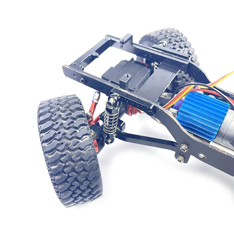 AS96-Metal سيرفو جبل قوس Crossbeam صدمة جبل ل WPL C14 C24 B14 B24 1/16 RC سيارة كيت 4