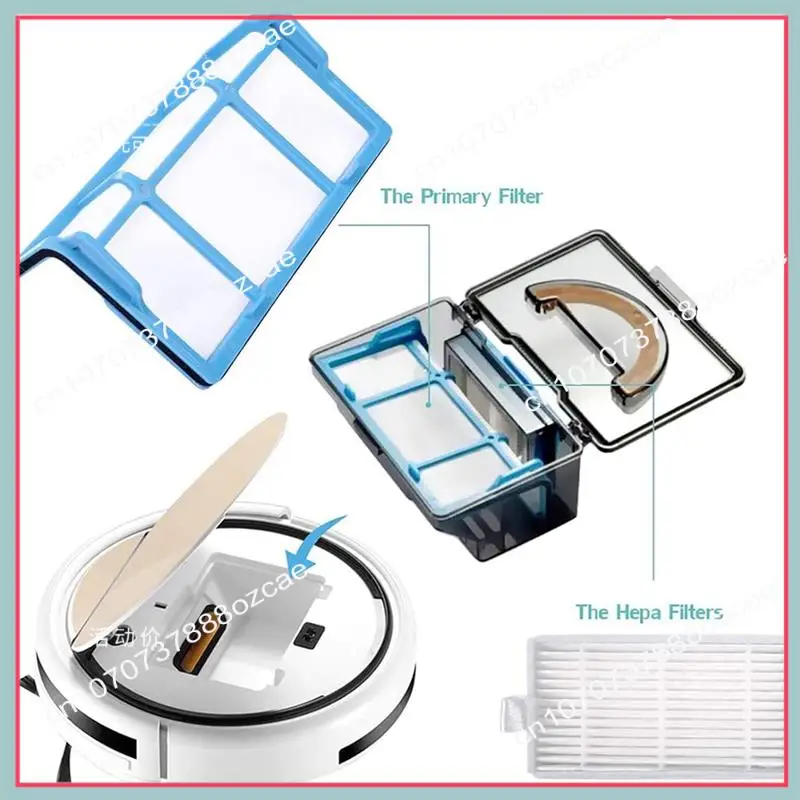 A26P Accessory Set For ILIFE V3 V3S Pro V5 V5S Pro Main Side Brush Hepa Filter Vacuum Parts Replacement Parts