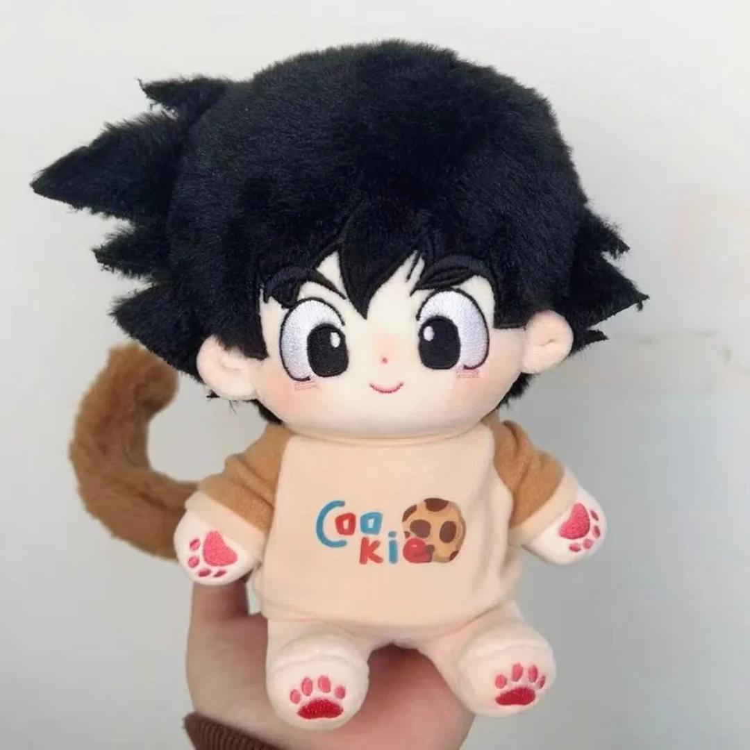 

Фаршированные 20 см Son Goku Kakarotto Monkey King аниме фигурки косплей одеваются хлопковая кукла Kawaii плюшевые игрушки для детей мультфильм Gi