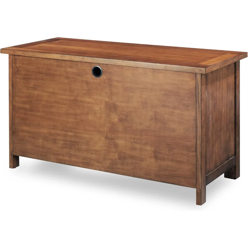 Tahoe Aged Maple Executive Pedestal Desk by Home Styles, 5412-18