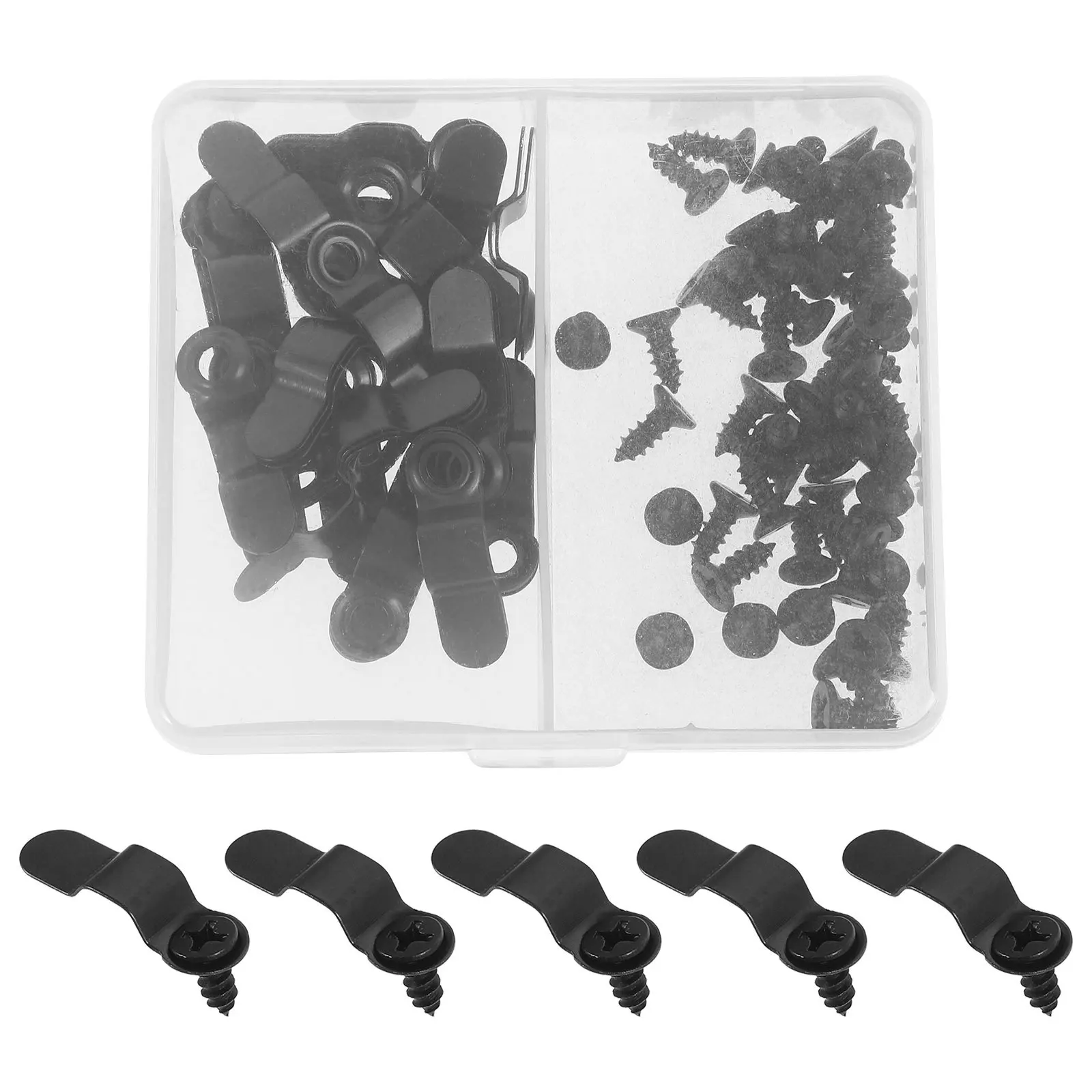 

Box Metal Butterfly Back Clips Screw Fittings Picture Frame Turn Hardware Frame Clips Canvas Hanger Apartment Decor Aesthetic