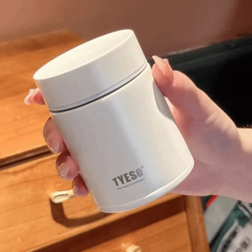 

Tea Mug Leak-Proof Portable Insulation Cups Large Capacity Simple Insulated Water Bottle 200ML Portable Thermos Bottle Travel