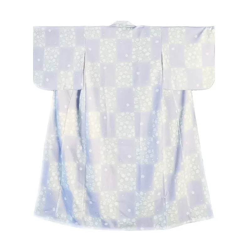 Peignoir de Style Japonais Rétro pour Fille, Kimono de Photographie, Plaid de Voyage, Sans Fleur