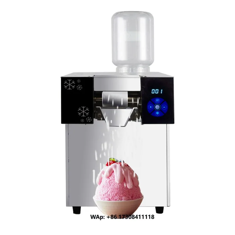Hot Sale Air Cooling Milk Snow Ice Making Machine  Ice Crusher Snow Flake Ice Shaver Machine