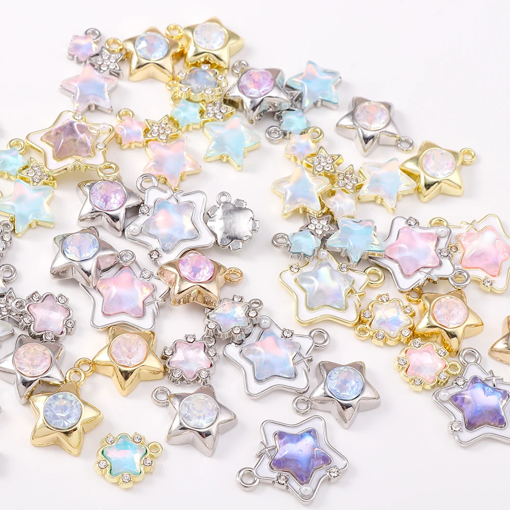 5 Stück zarte Edelstein-Krista – Jewelry Making Gemstones Bewertung und Preis