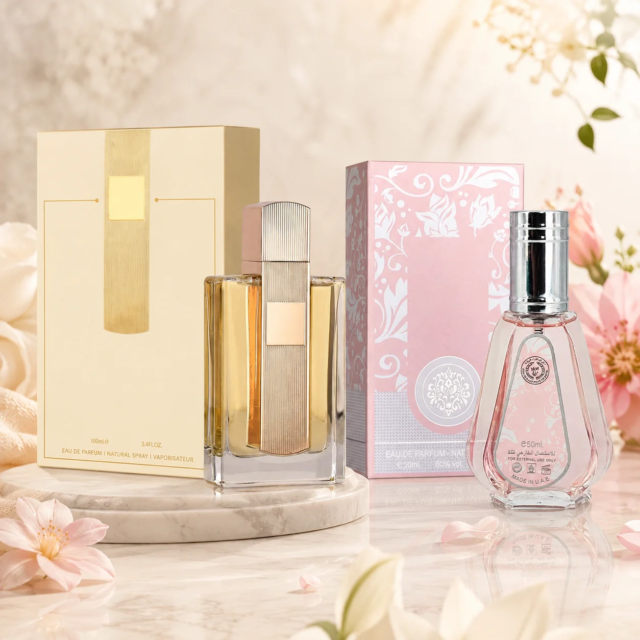 Perfume Fragrance Gift Set - 아라비안 여성 향수 세트 100ml+50ml 오