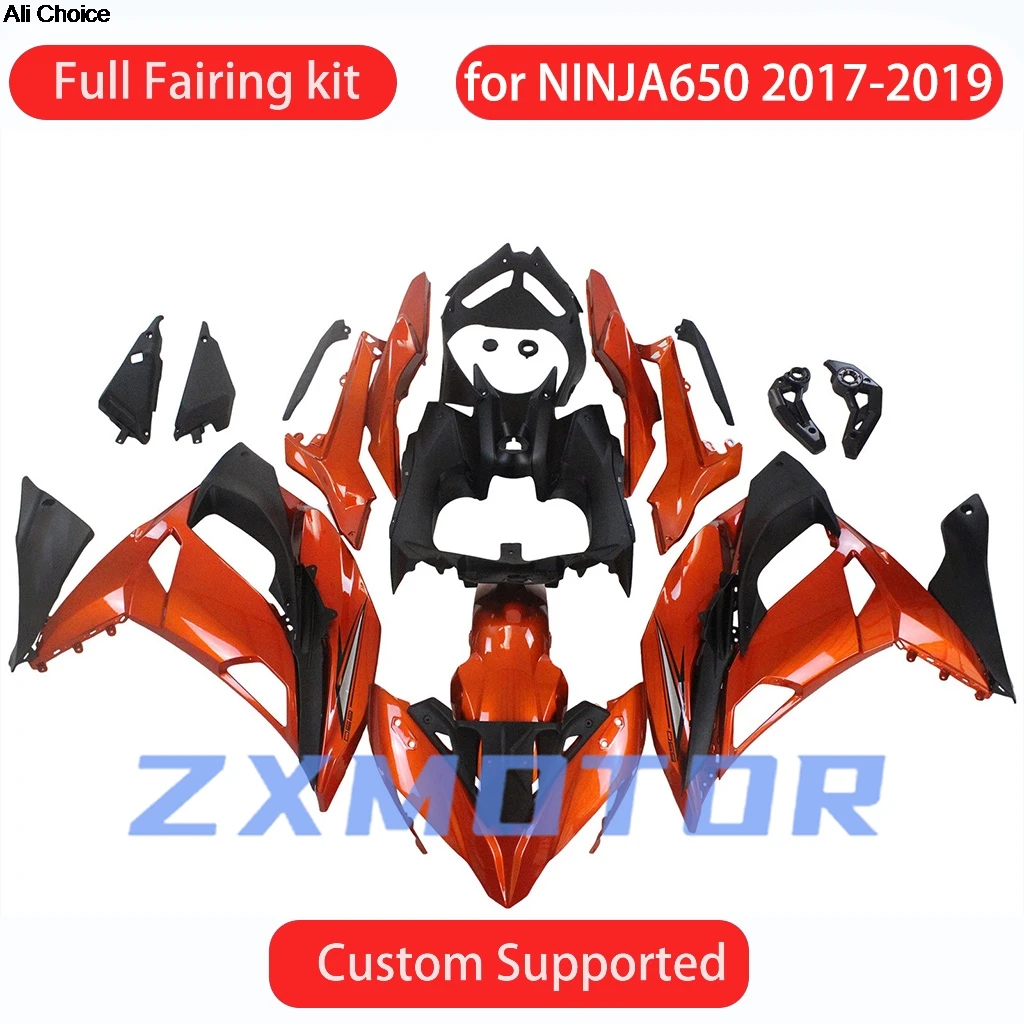 New For KAWASAKI Ninja 650 2017 2018 2019 Fairings Parts ER-6F 17 18 19 Motorcycle Fairing Kit