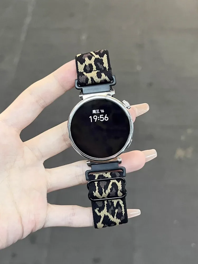 

Эластичный нейлоновый ремешок Pop 20 мм 22 мм для Samsung Galaxy Watch 4 5 6 7 40/44 мм Pro Calssic 42/46 мм Band Huawei Gt2/3 Amazfit Gt