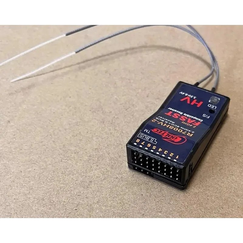 

RC Models Airplane Parts Cooltech R7008HV-2 SBUS 8ch 2.4G Receiver for 14SG 16SG 16SZ 18SZ 18MZ WC R7008sb TFR8sb Multi Mode
