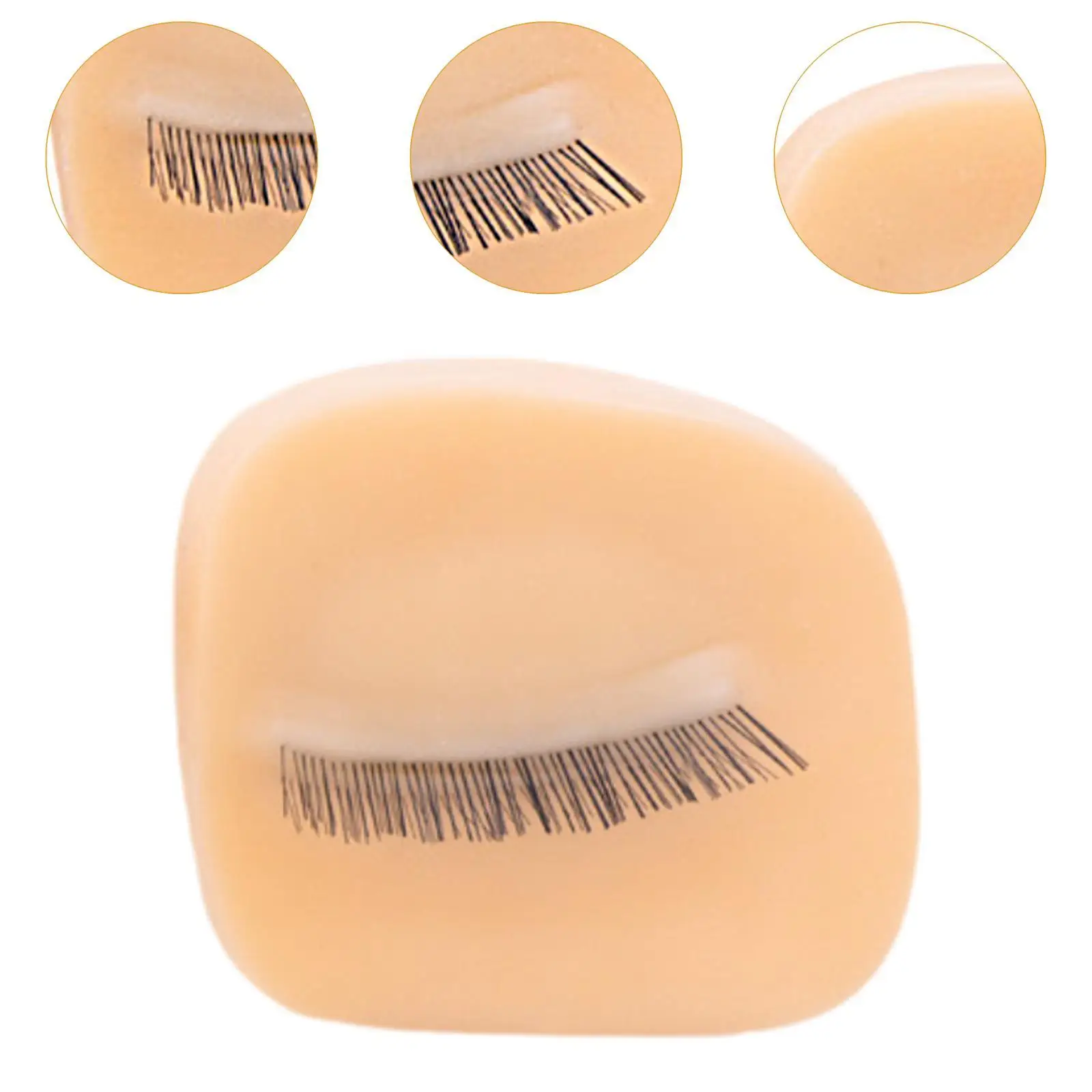 Austauschte Augenlider Übungs-Augenlider-Pad Abnehmbare Übungs-Wimpernverlängerung Ersatz-Augenlider für den Heim-Wimpern-Salon-Stylisten