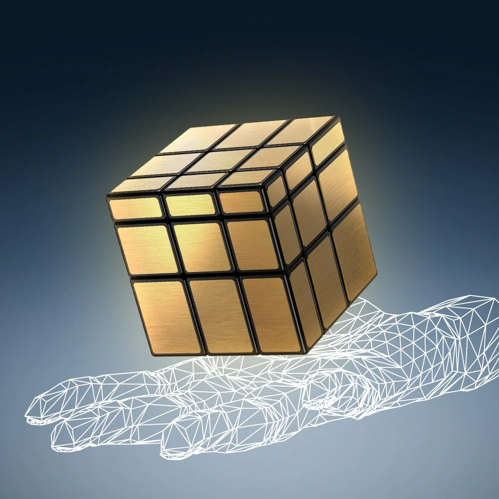

Neo Magic Mirror Cube 3x3x3 Gold Silver Professional Speed Cubes Puzzles Speedcube Educational Toys For Children Adults Gifts