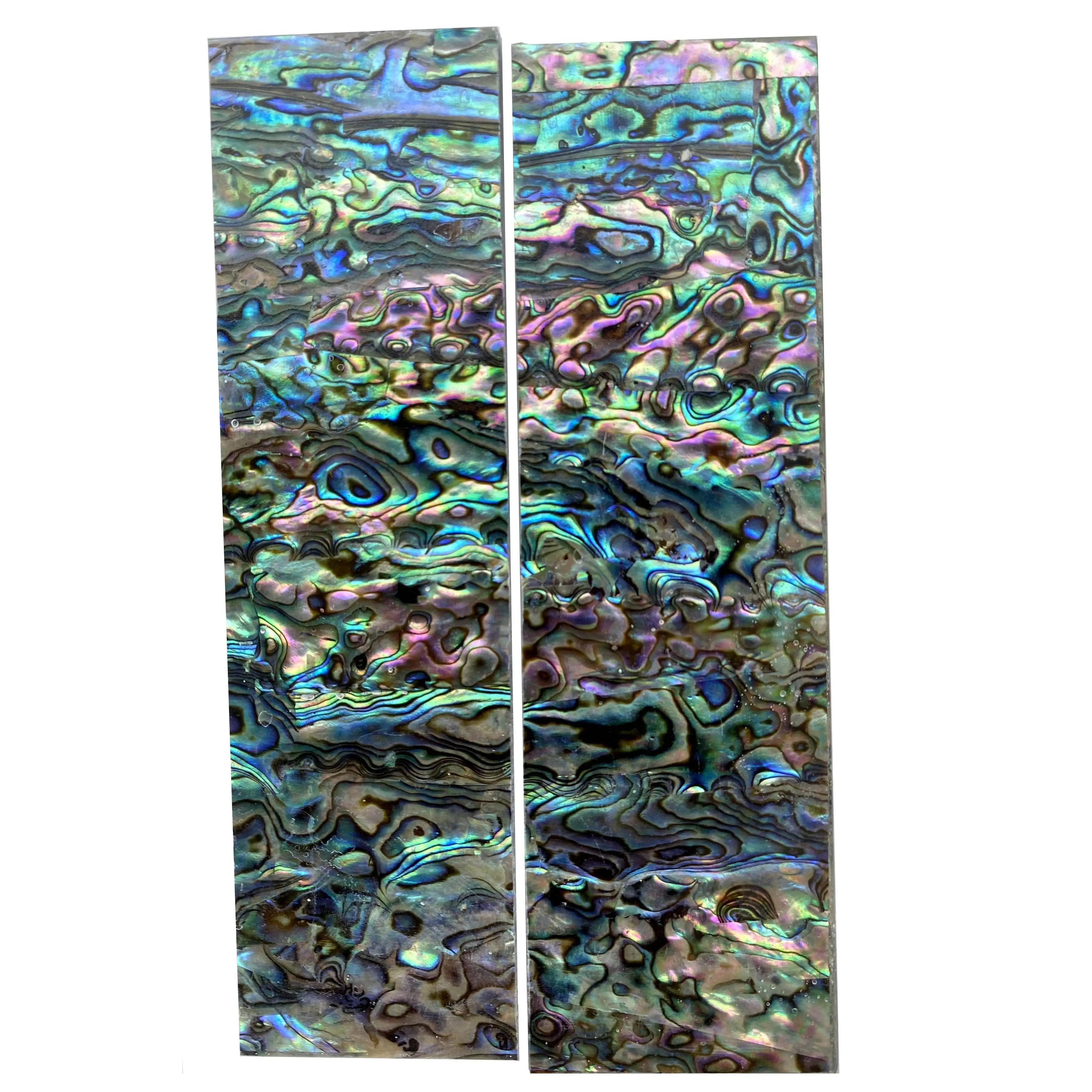 1X Abalone Shell Montage 140x40x2.5mm Slice Inlay Guitar Luthier Rectangle Slab