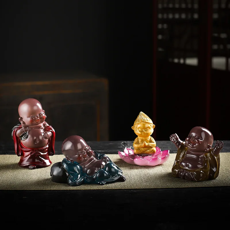 Tea Pet Ornaments Can Nourish The Little Monk, Attract Wealth, Play Table Decorations