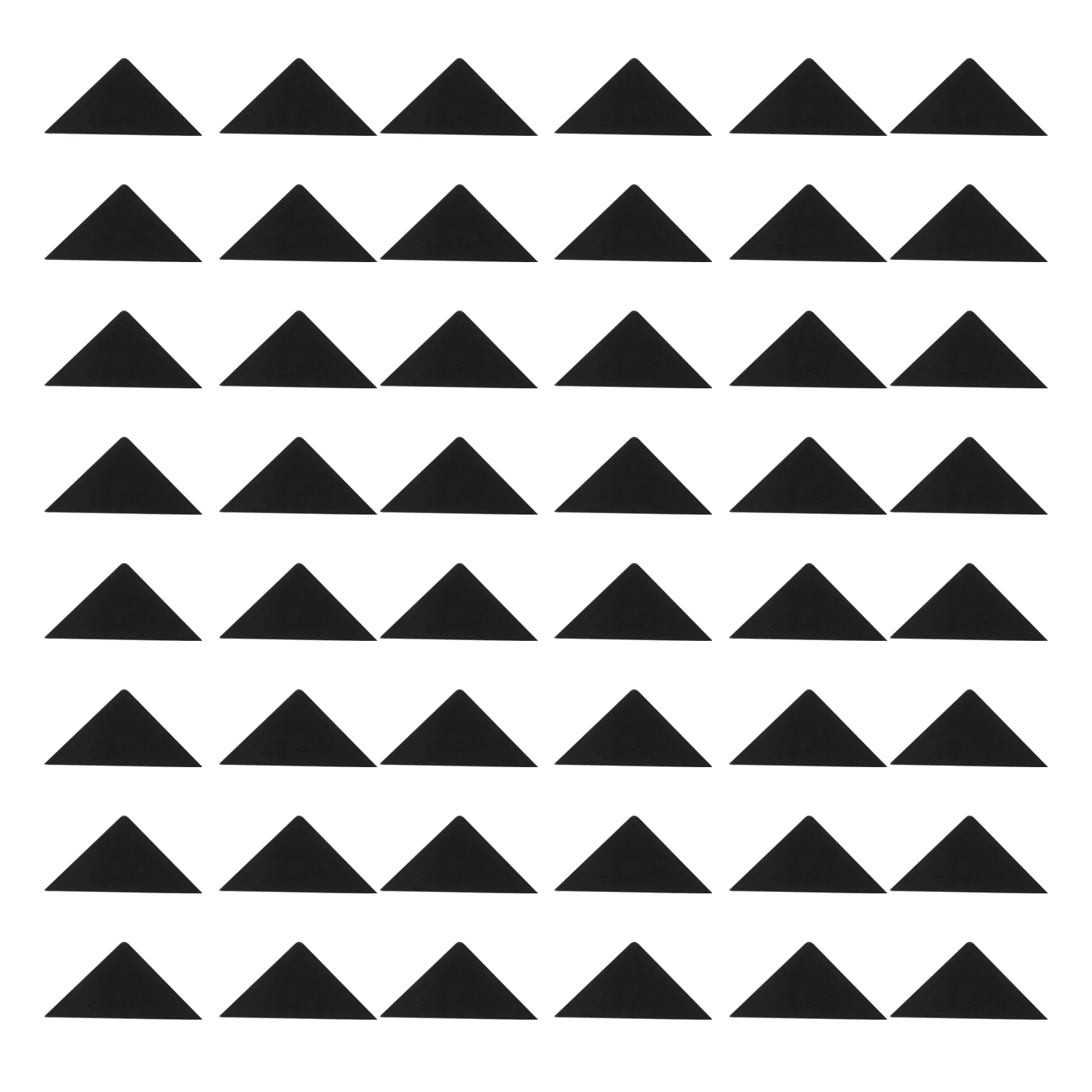 

100 Pcs Corner Guard Furniture Protector Plastic Durable Safe Baby Safety Corner Home Decor Triangle Bumper