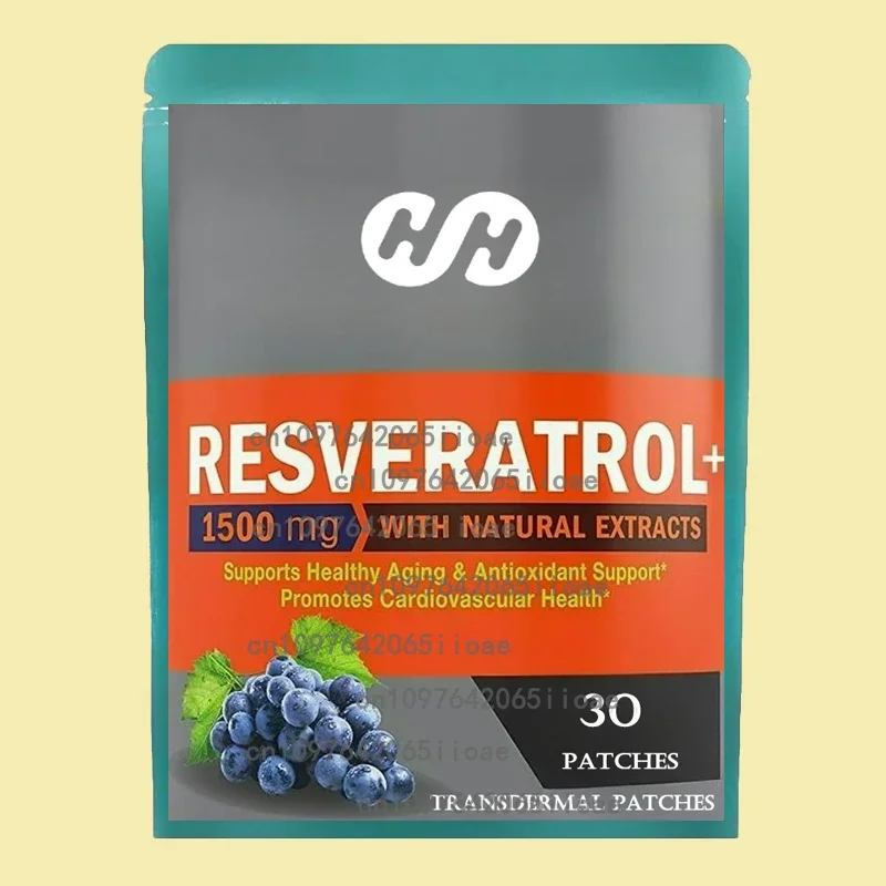 30 Patches Resveratrol Patches - Transdermal Patches