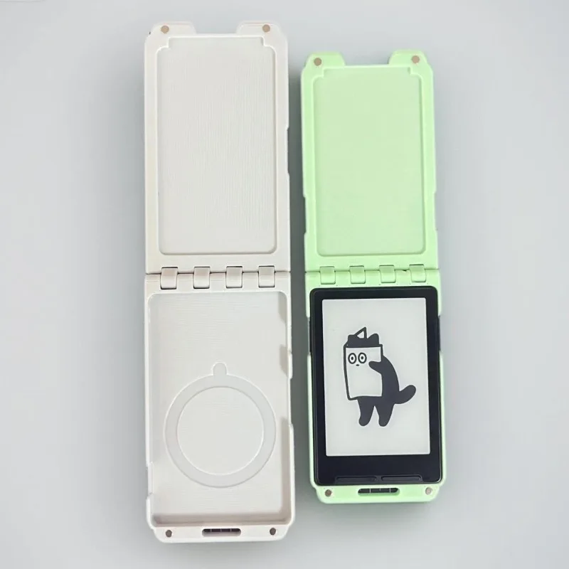 For XTEINK X4/X3 e-ink reader protective cover PETG material magnetic suction all inclusive protective shell to prevent falling