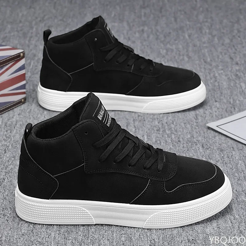 Minimalistische Herren-Plateauschuhe Modische Vielseitige Herren-Sneaker Lässige Bequeme Sportschuhe – Detail 4