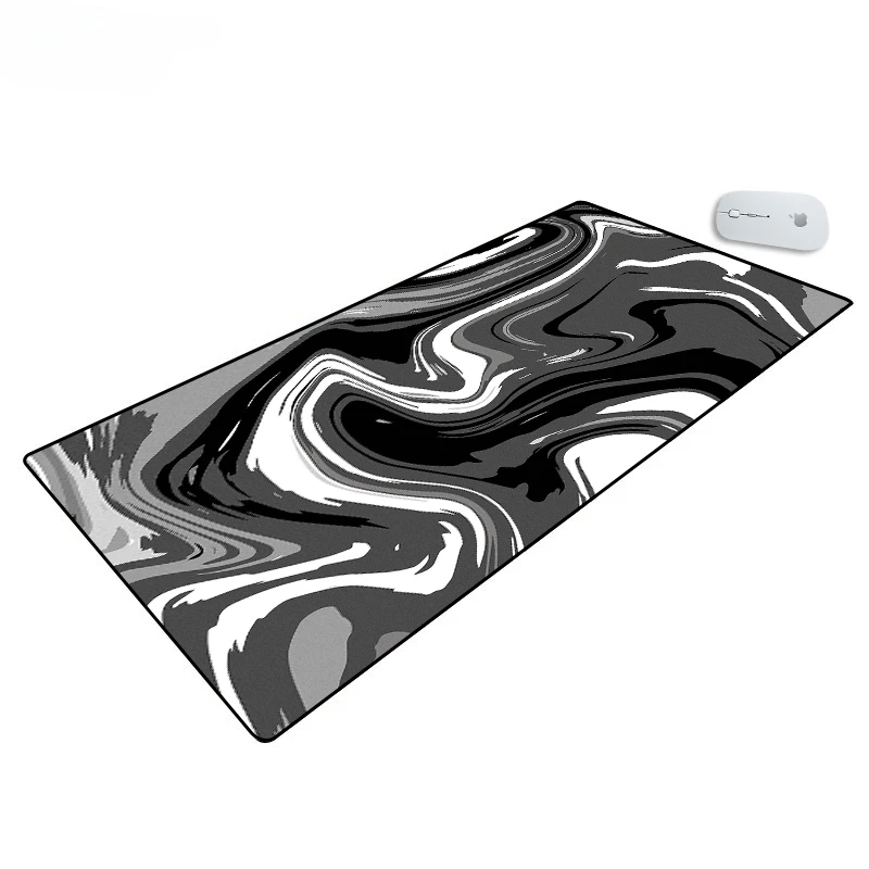 Imagem -02 - Grande Anti-slip Mouse Pad Fluid Art Extended Pad Desk Setup Acessórios Mat Computador pc Laptop Gadgets Gamer 140x70cm