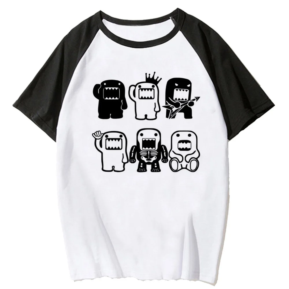 Domo Kun t-shirts women Y2K active wear harajuku t-shirts female harajuku y2k 2000s clothes