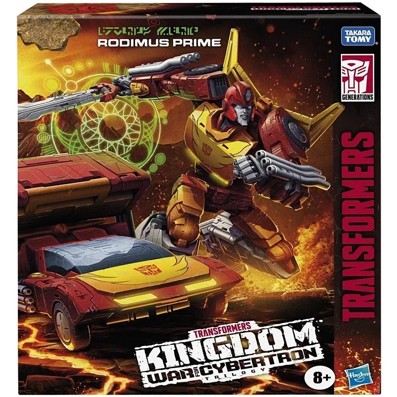 In Voorraad Transformatoren Speelgoedoorlog Voor Cybertron:WFC-K29 Leider Rodimus Prime Anime Figuren Robot Speelgoed Actie Figuur Geschenken Hobby