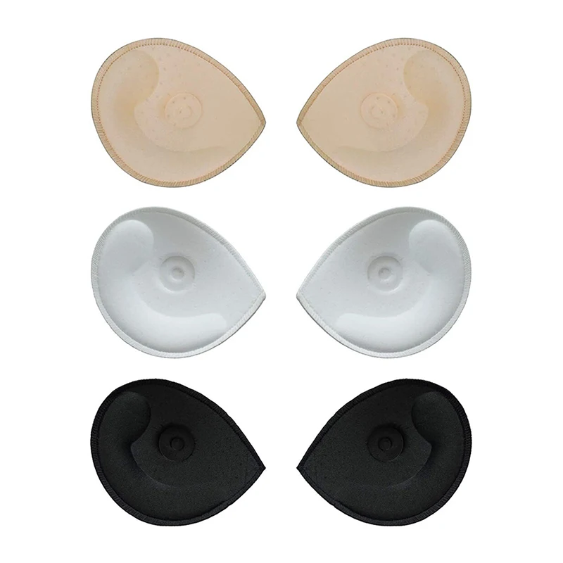 Removable Sponge Bra Pads, Push Up Breast Enhancer, Removable Bra Pad, Inserts Cups for Swimsuit, Bikini Sports Bra, Dress