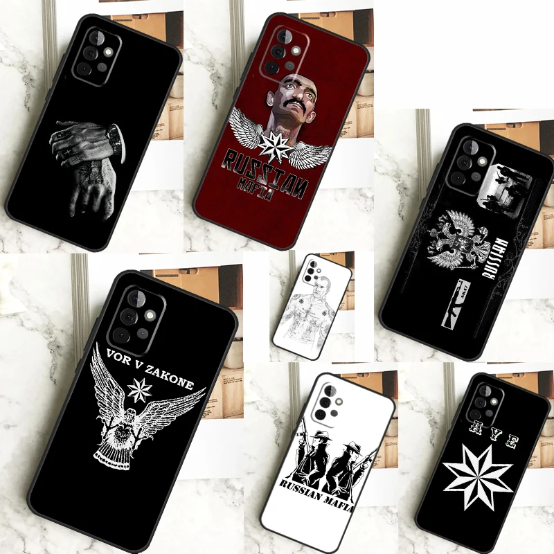 Russian Mafia Case For Samsung Galaxy A54 A34 A14 A15 A35 A55 A52 A32 A12 A51 A71 A33 A23 A13 A53 Coque