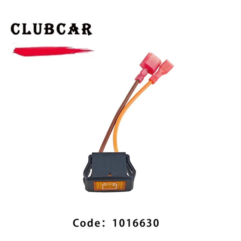 Clubcar golf car voltage indicator warning light see-through light effect good marking indicator lamp low voltage display1016630