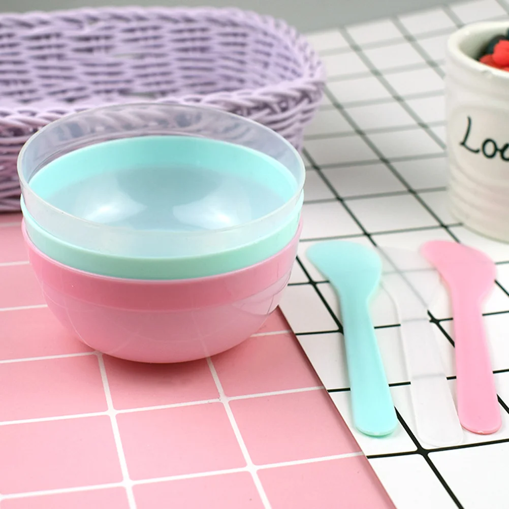 DIY 믹스 제작 도구, 크리스탈 토양 용기, 진흙 바디 로션 믹싱 볼, 10 개