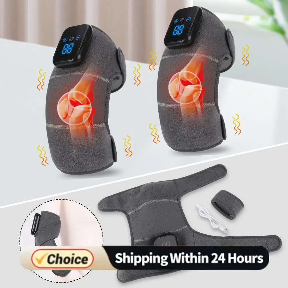 

Массажер для колена, вибрационный массажер для колена с подогревом, 3, регулируемый режим, наколенник с подогревом, обертывание, облегчение боли, наколенник с подогревом, снятие стресса