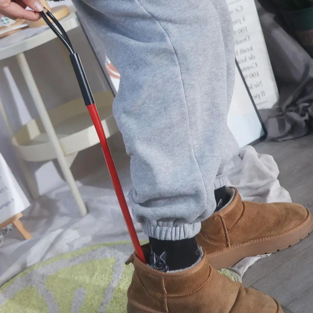 

Shoe Accessorie Flexible Shoe Horn Professional Plastic Shoes Lifter Convenient Durable Shoe Puller Lazy Person