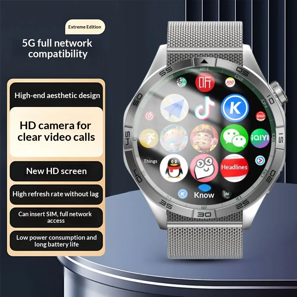 Full Touch HD Screen Smart Watch Bluetooth Dial Call Health Tracker IP68 Waterproof Custom Watch Face Multifunction Smartwatch