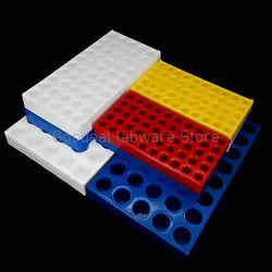 1pc Lab 2/4/10/15/20/30/40/50/60ml bottiglia campione Rack di plastica supporto per bottiglia di iniezione cromatografica supporto per bottiglia spazio per la testa