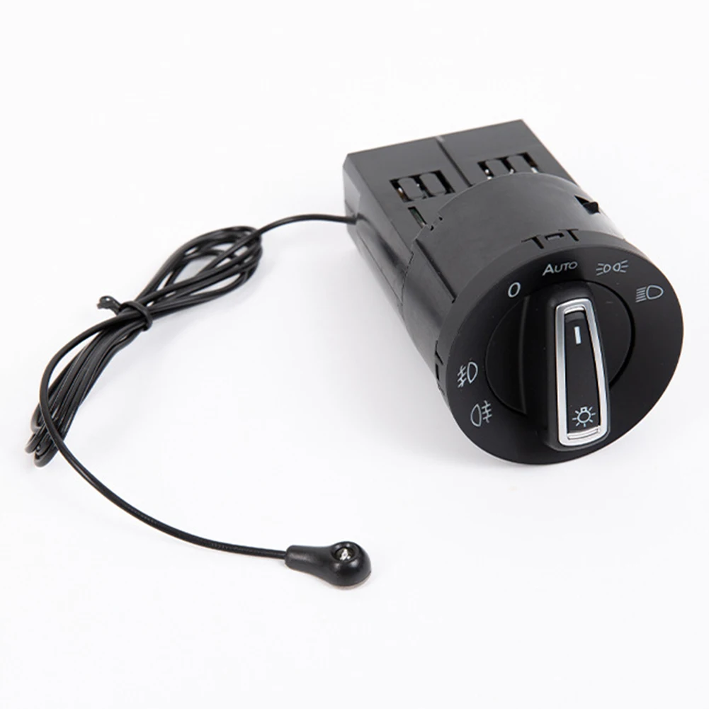 

Black Plastic Car Headlight Switch for Golf MK4 For Passat B5 High Reliability Easy Installation Red Backlight